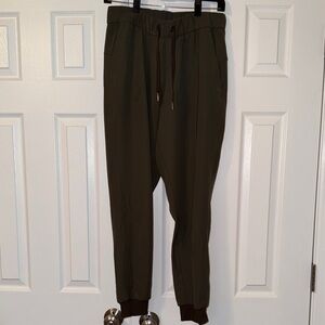 Lululemon Athletica Dark Green Joggers